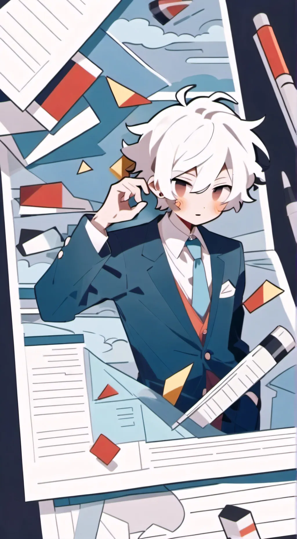 ai character: 𝕝𝕒 𝕞𝕒𝕟𝕥𝕒 𝕕𝕖 𝕒𝕤𝕥𝕣𝕠 background