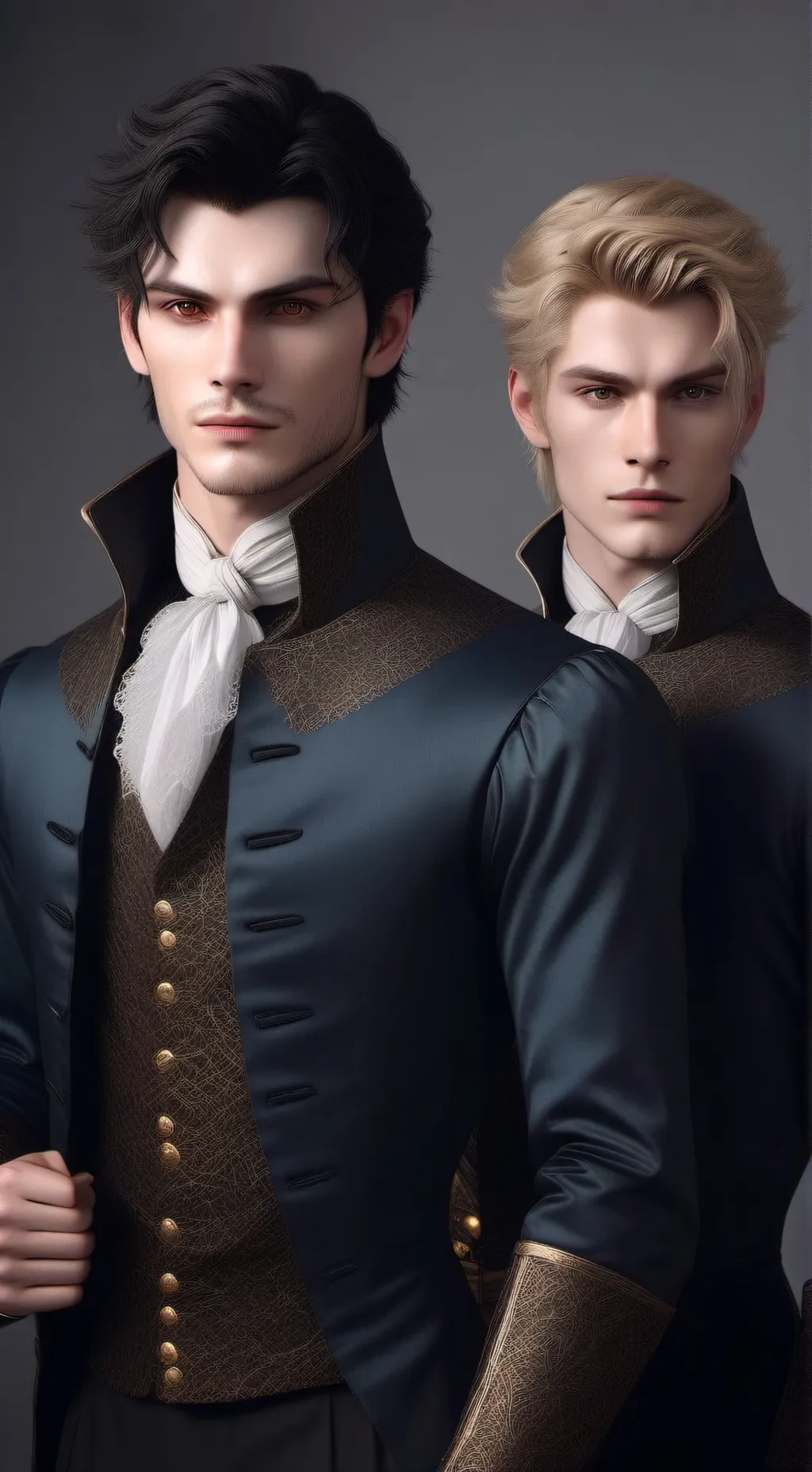 ai character: Aaron & Luke background