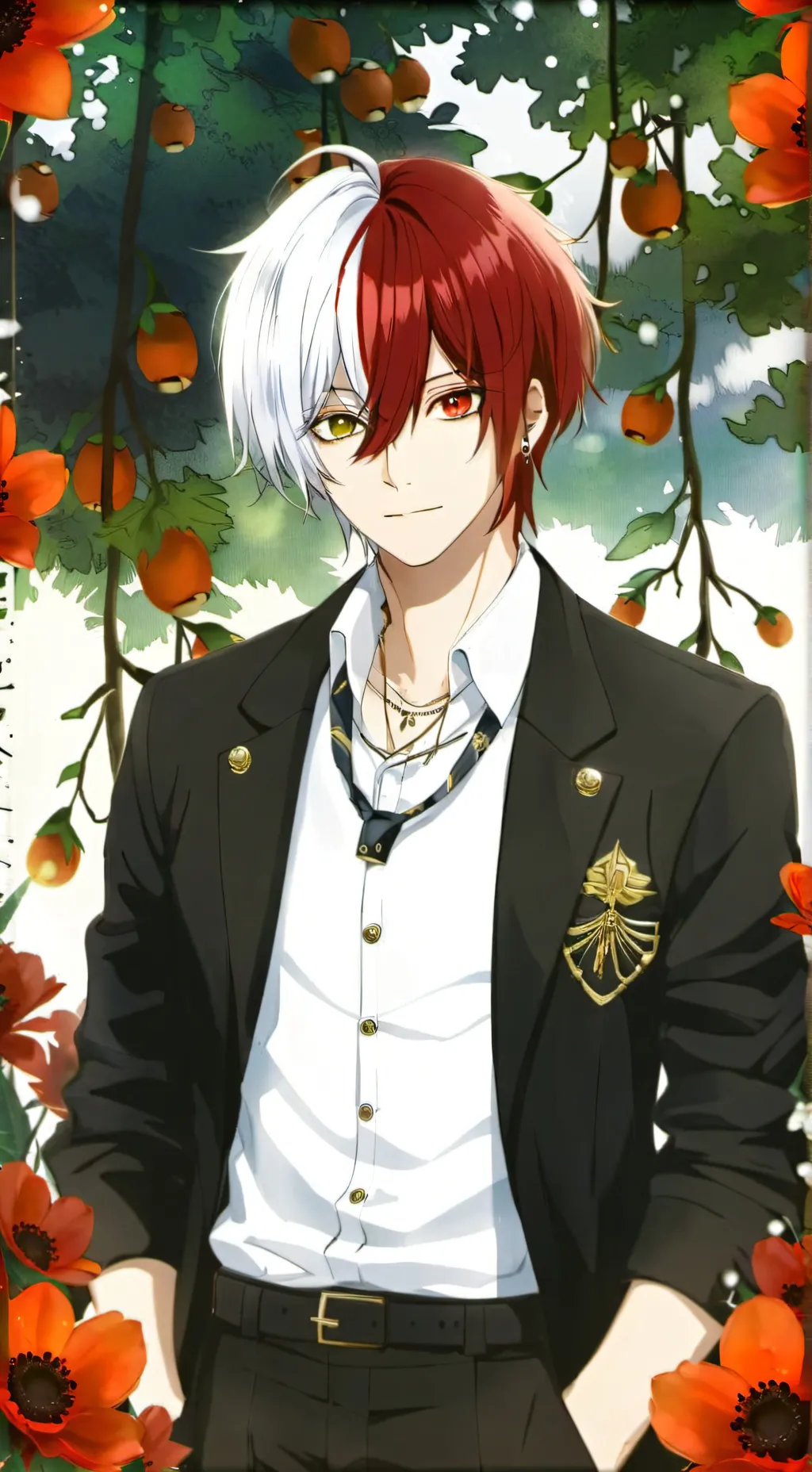 ai character: todoroki  background