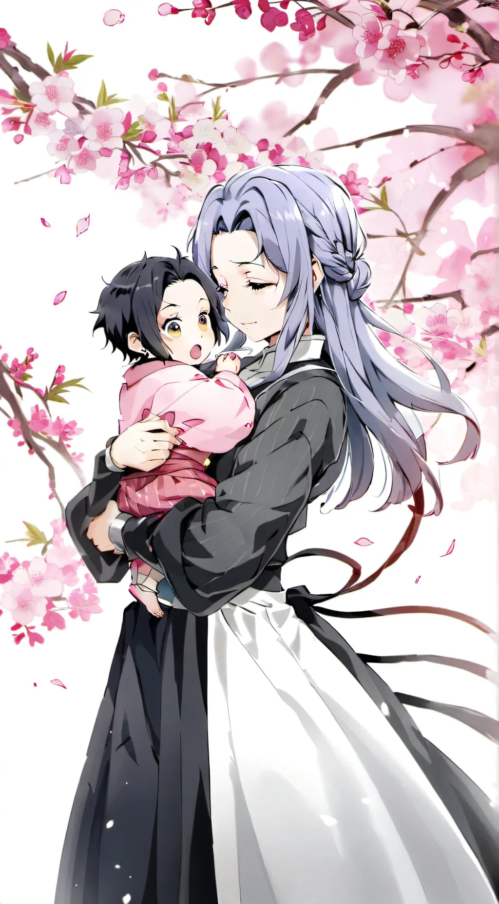 ai character: shinobuxgiyu baby background