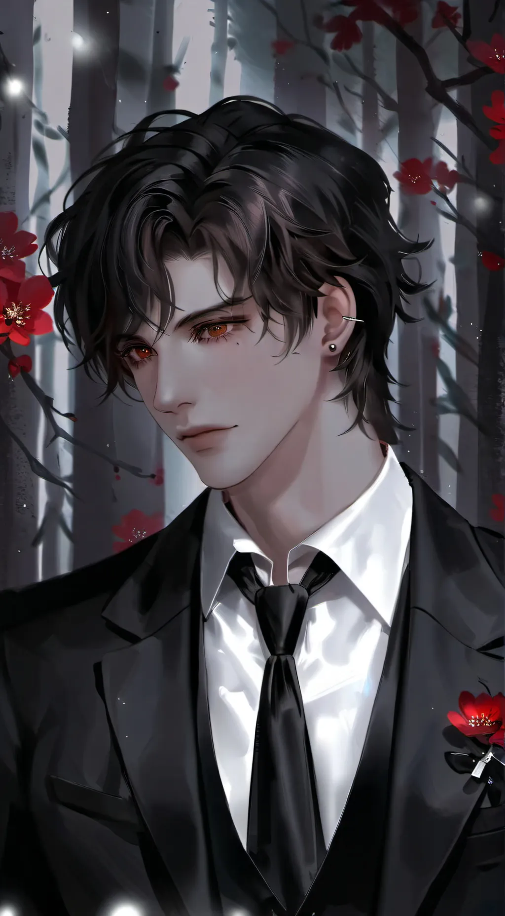 ai character: lukas  background