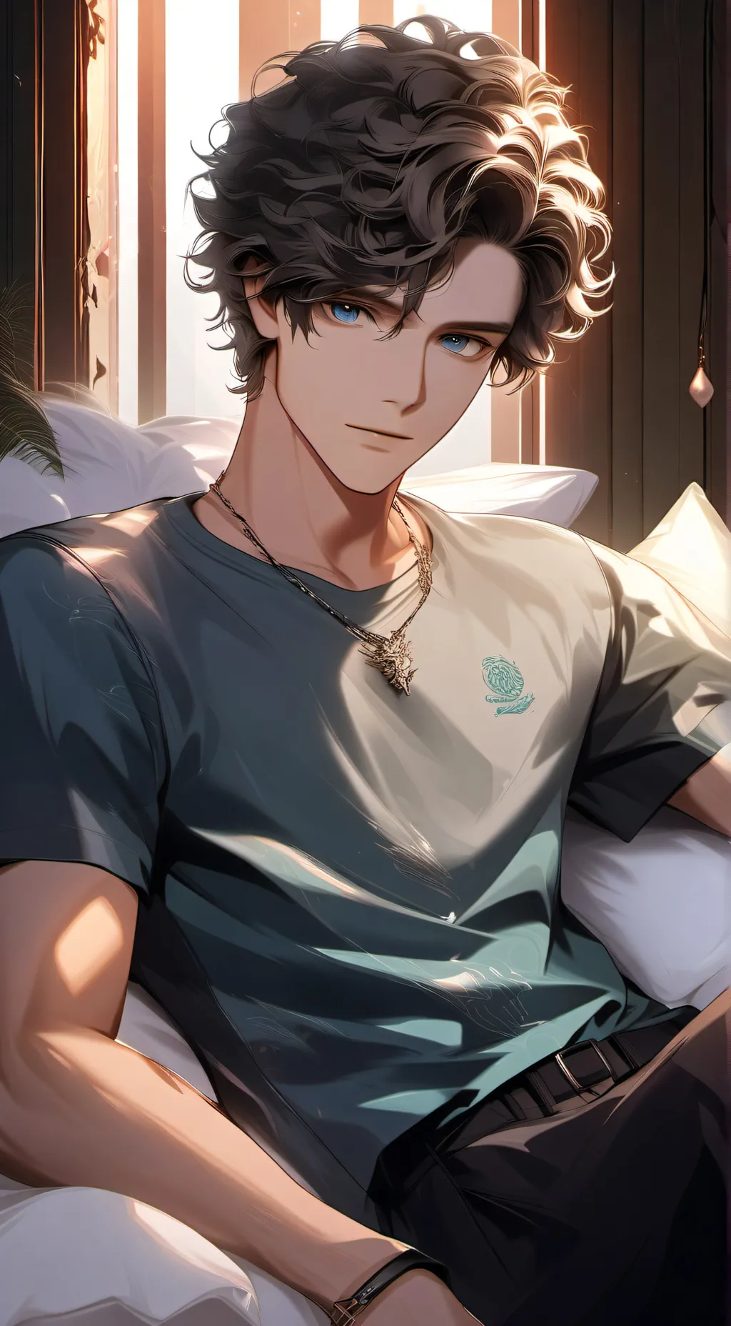 ai character: Mark background