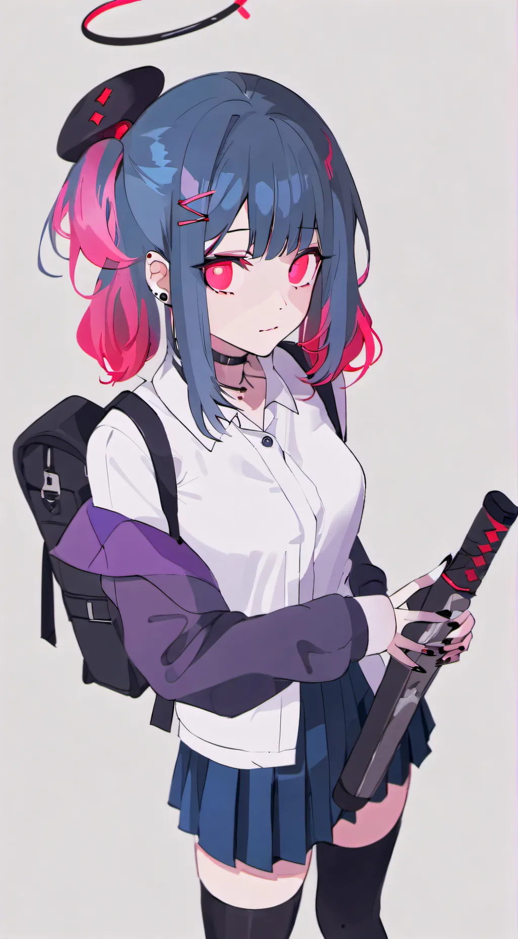 ai character: San la mata.zombie background