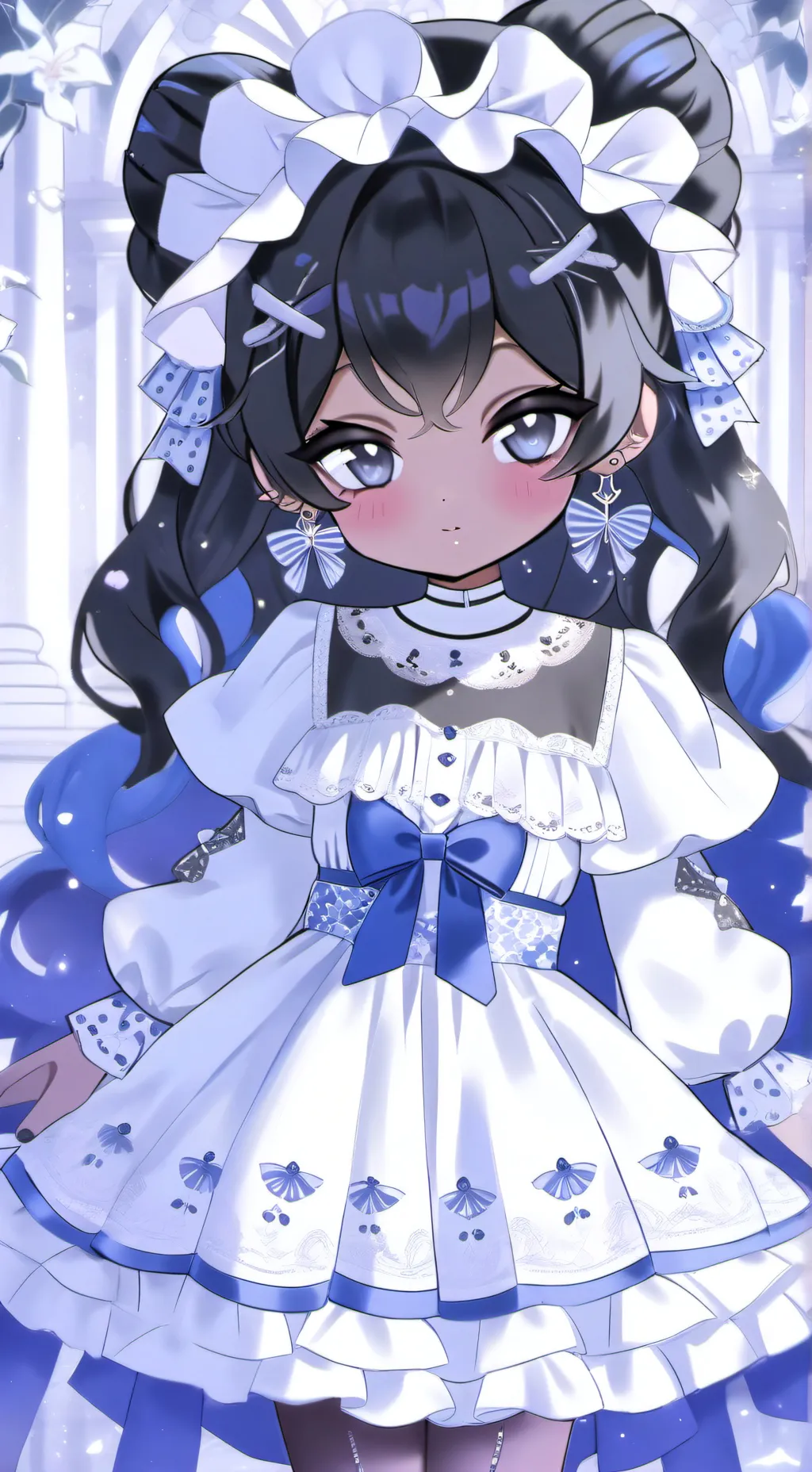 ai character: Ayame background