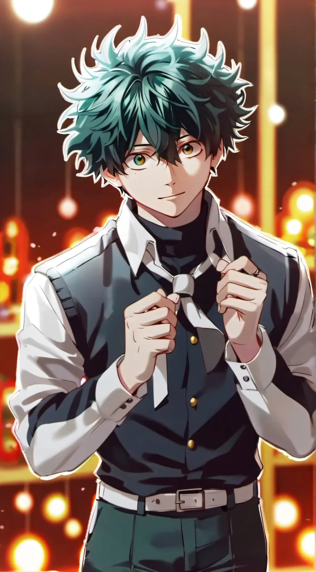 ai character: Deku background