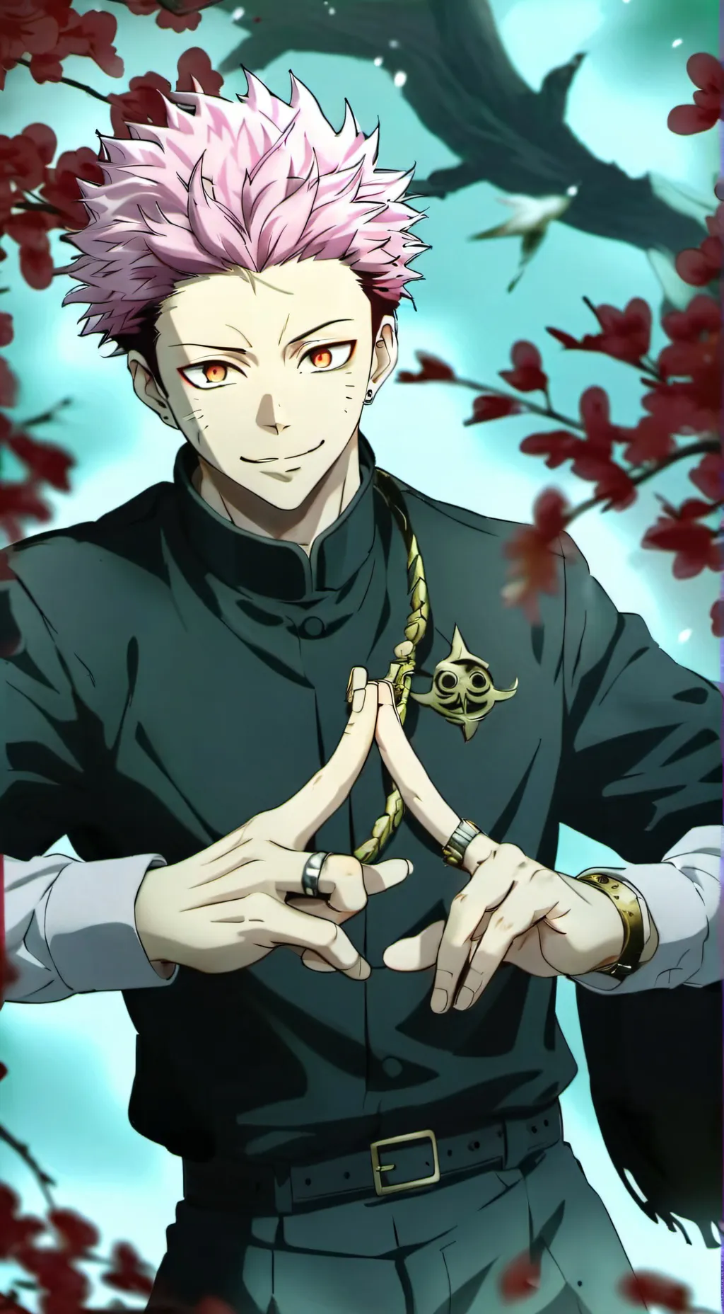 ai character: Ryomen Sukuna background