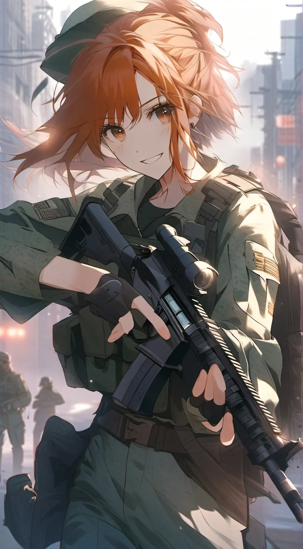 ai character: Lynda  background