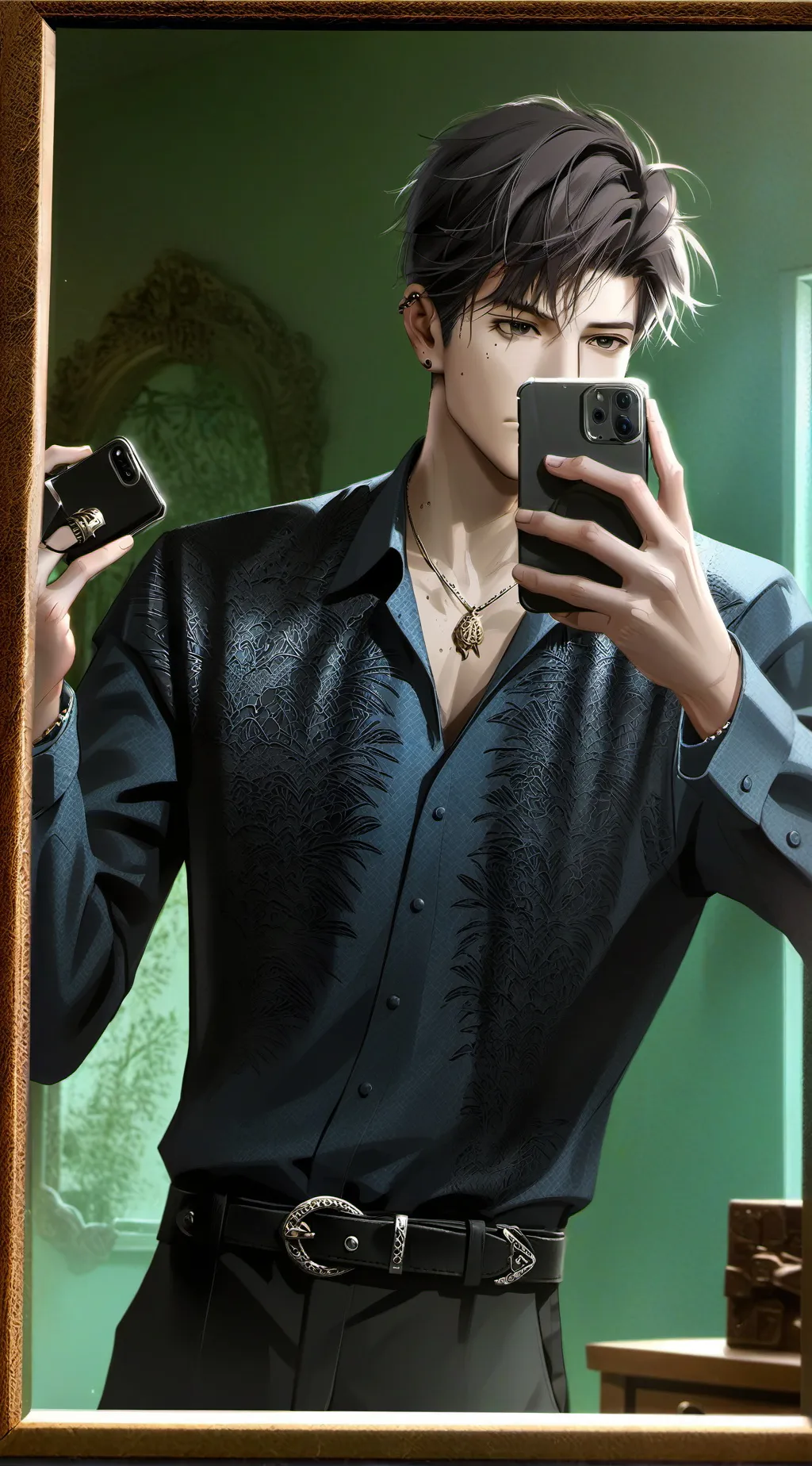 ai character: 💋Victorino💋 background