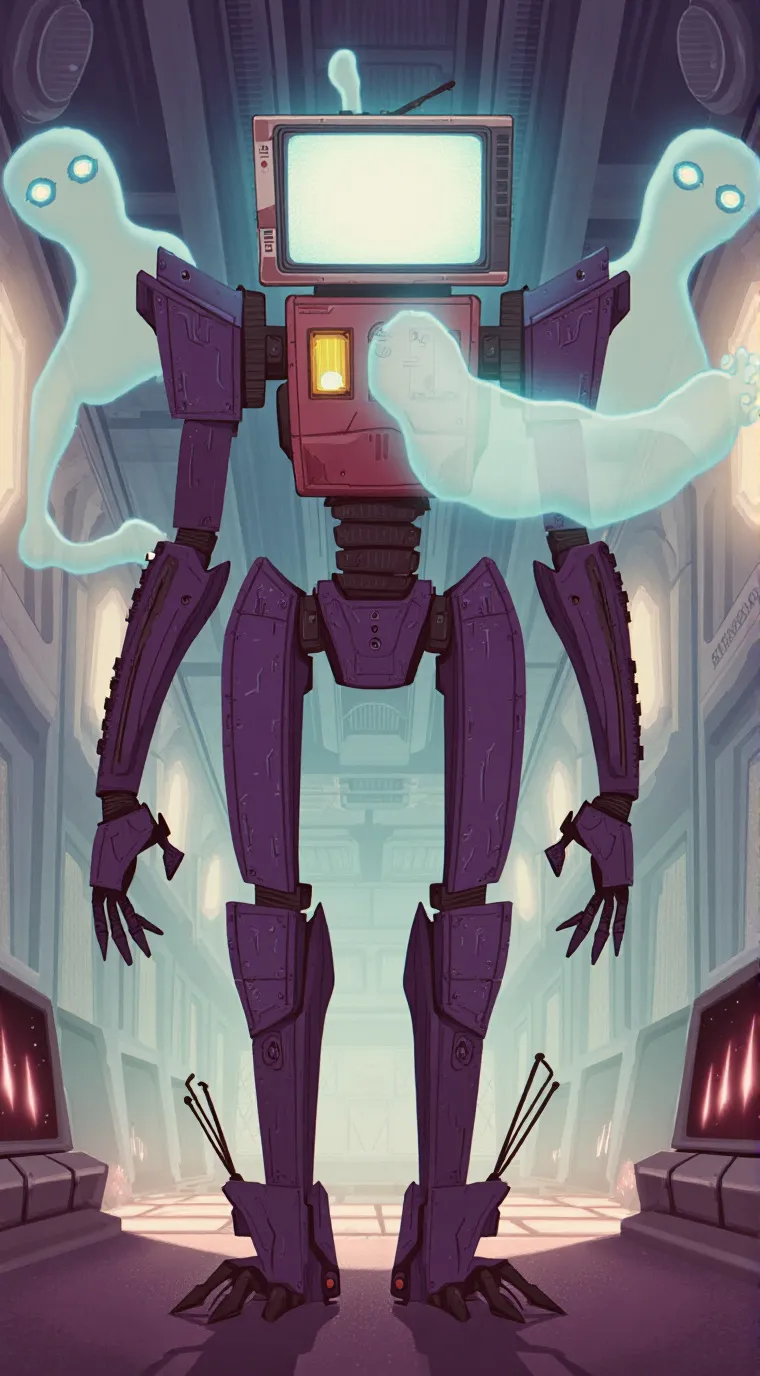 ai character: Experiment 875  background
