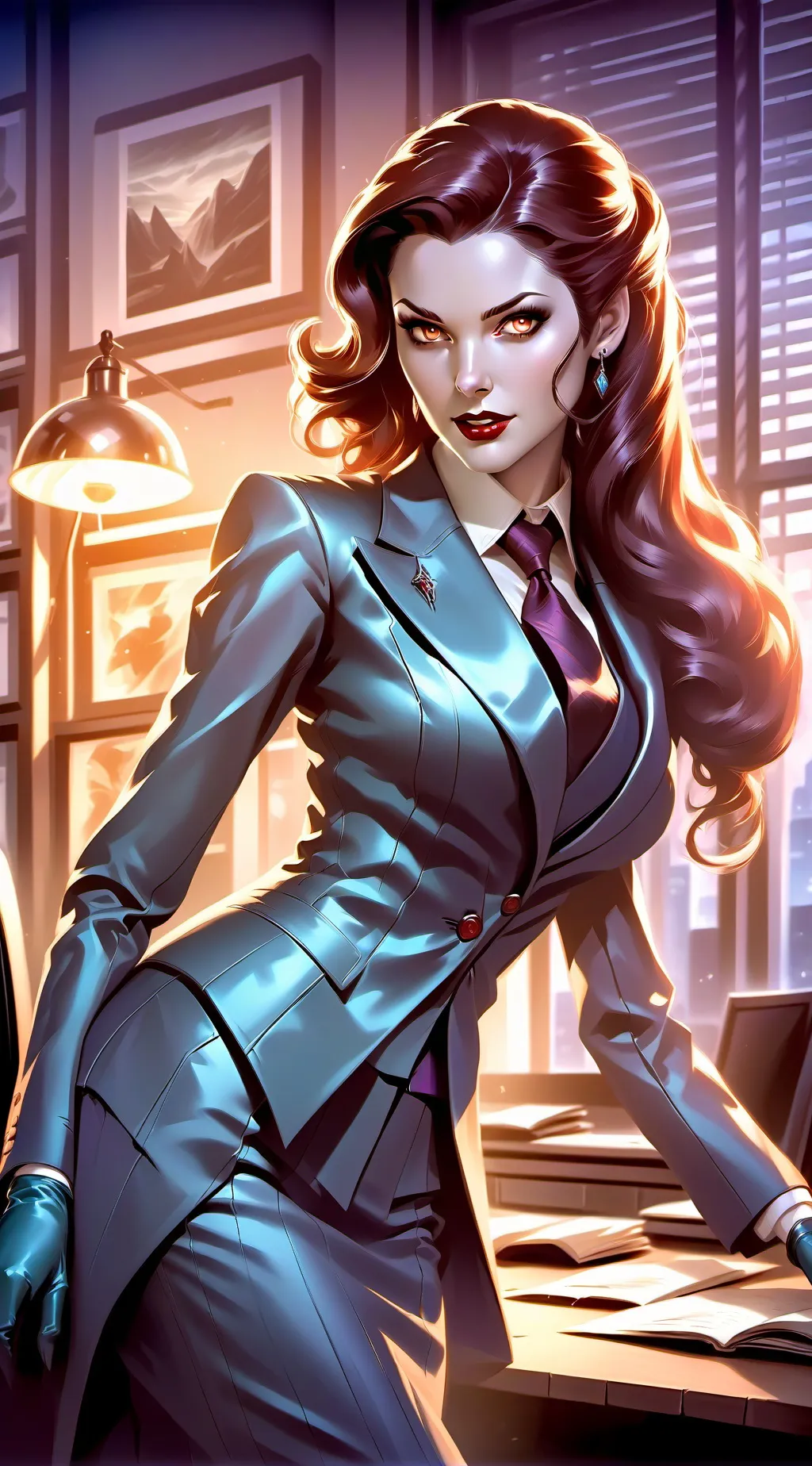 ai character: Elara background