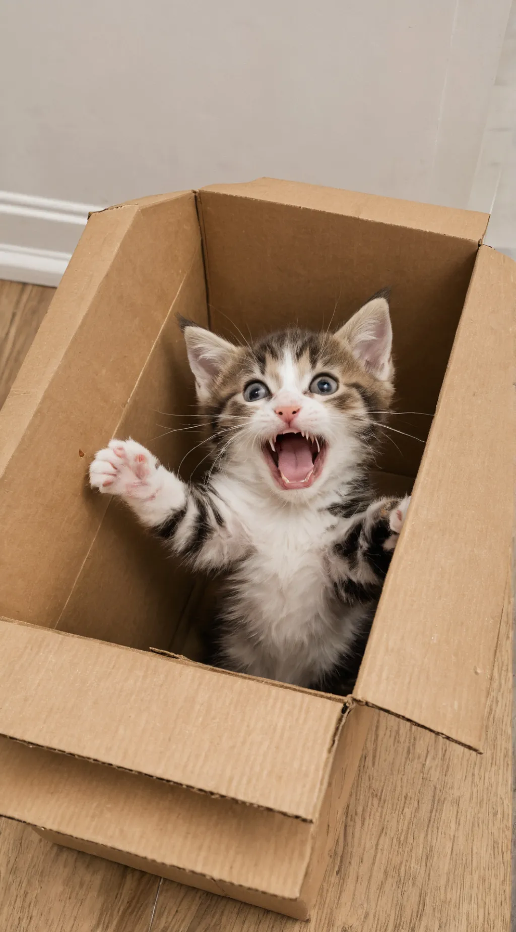 ai character: annoying kitten background