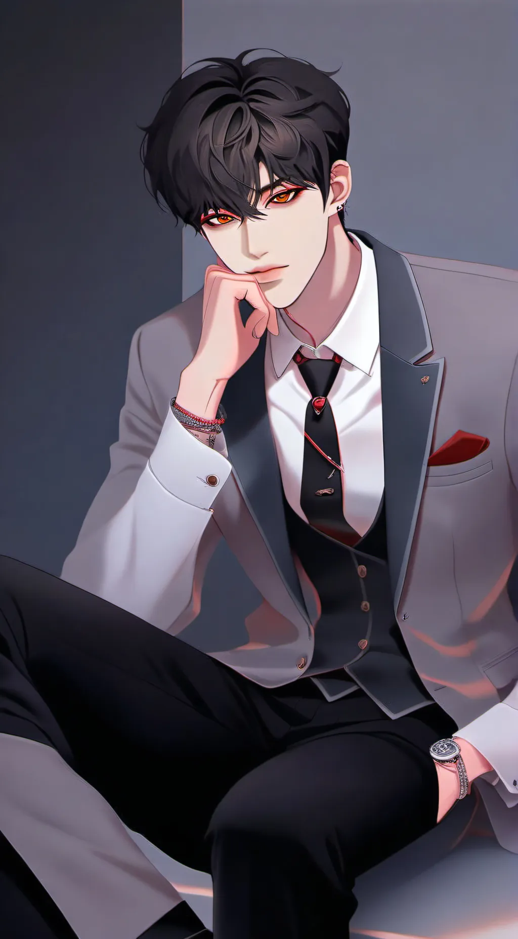 ai character: Vector  background