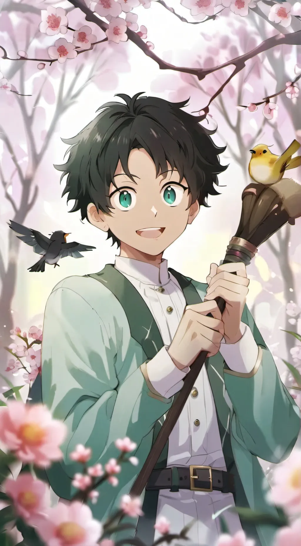 ai character: Jaden  background