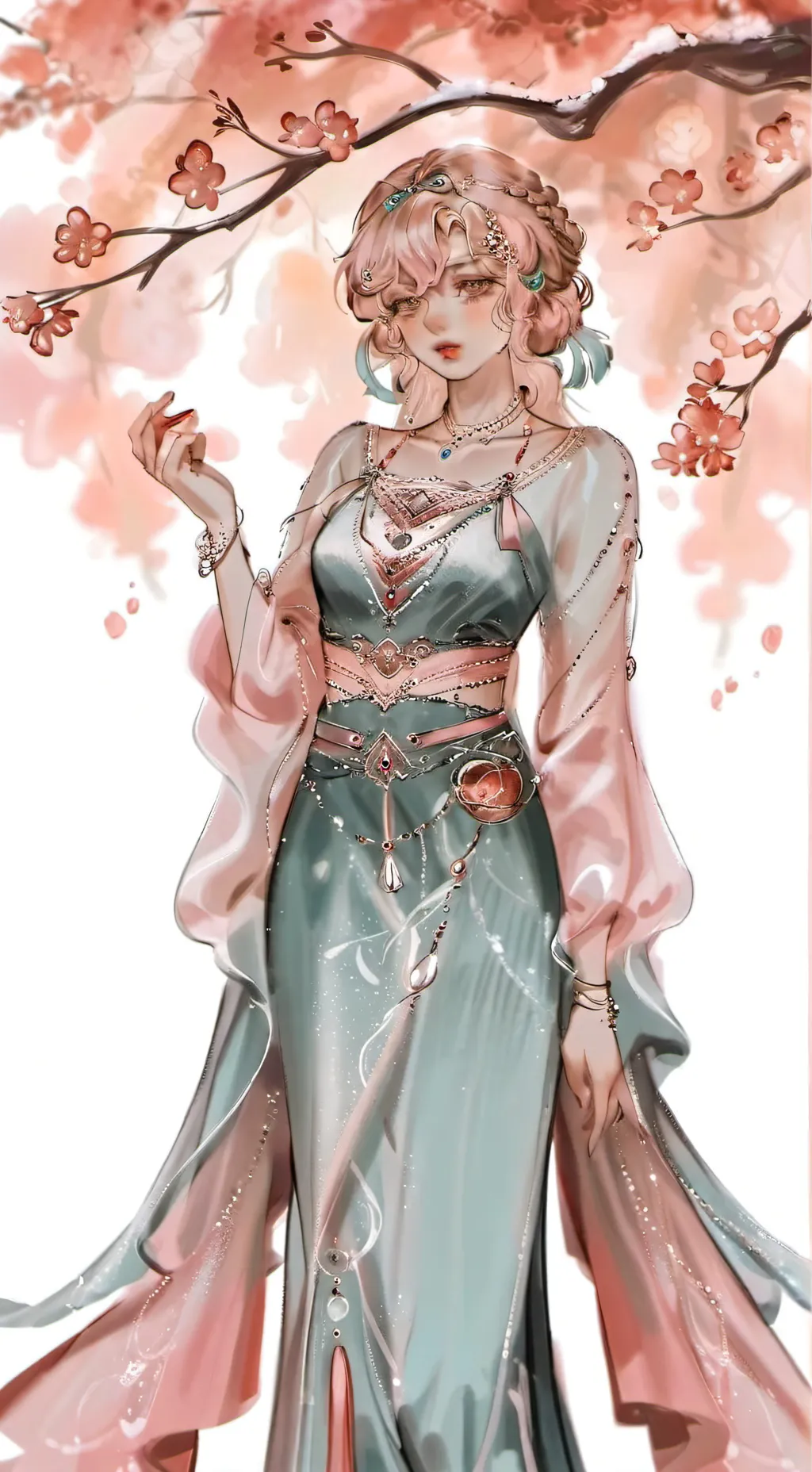 ai character: mitsuri  background