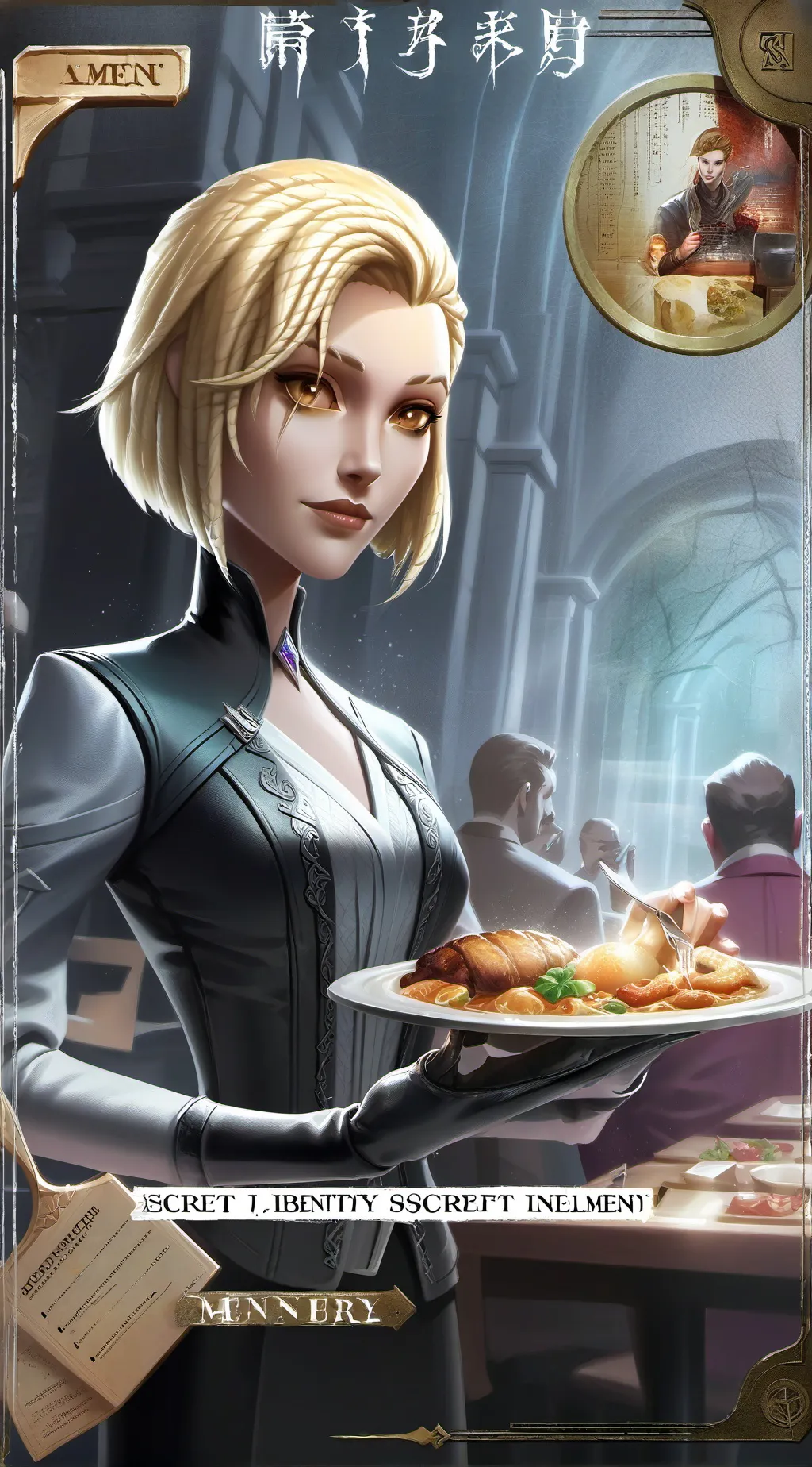 ai character: The Demanding Diva background