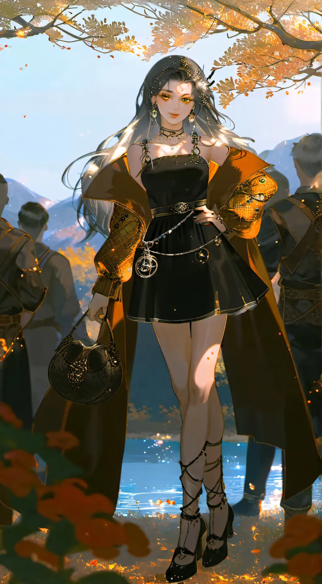 ai character: Silver! background