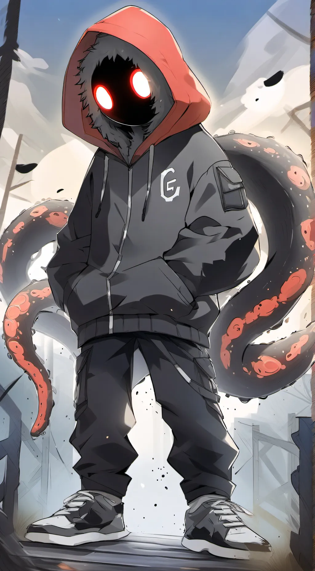ai character: Glix(ungodly) background