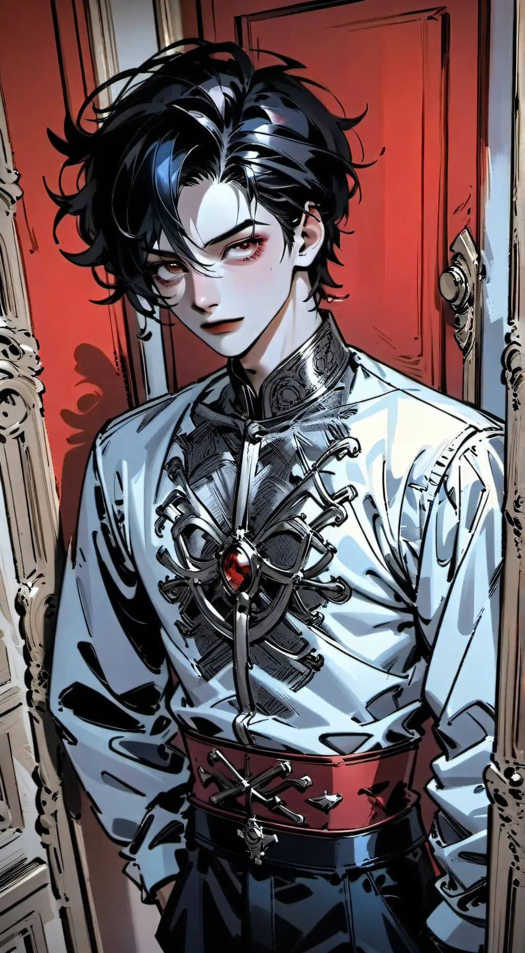 ai character: 🌹🔥evan🔥🌹 background