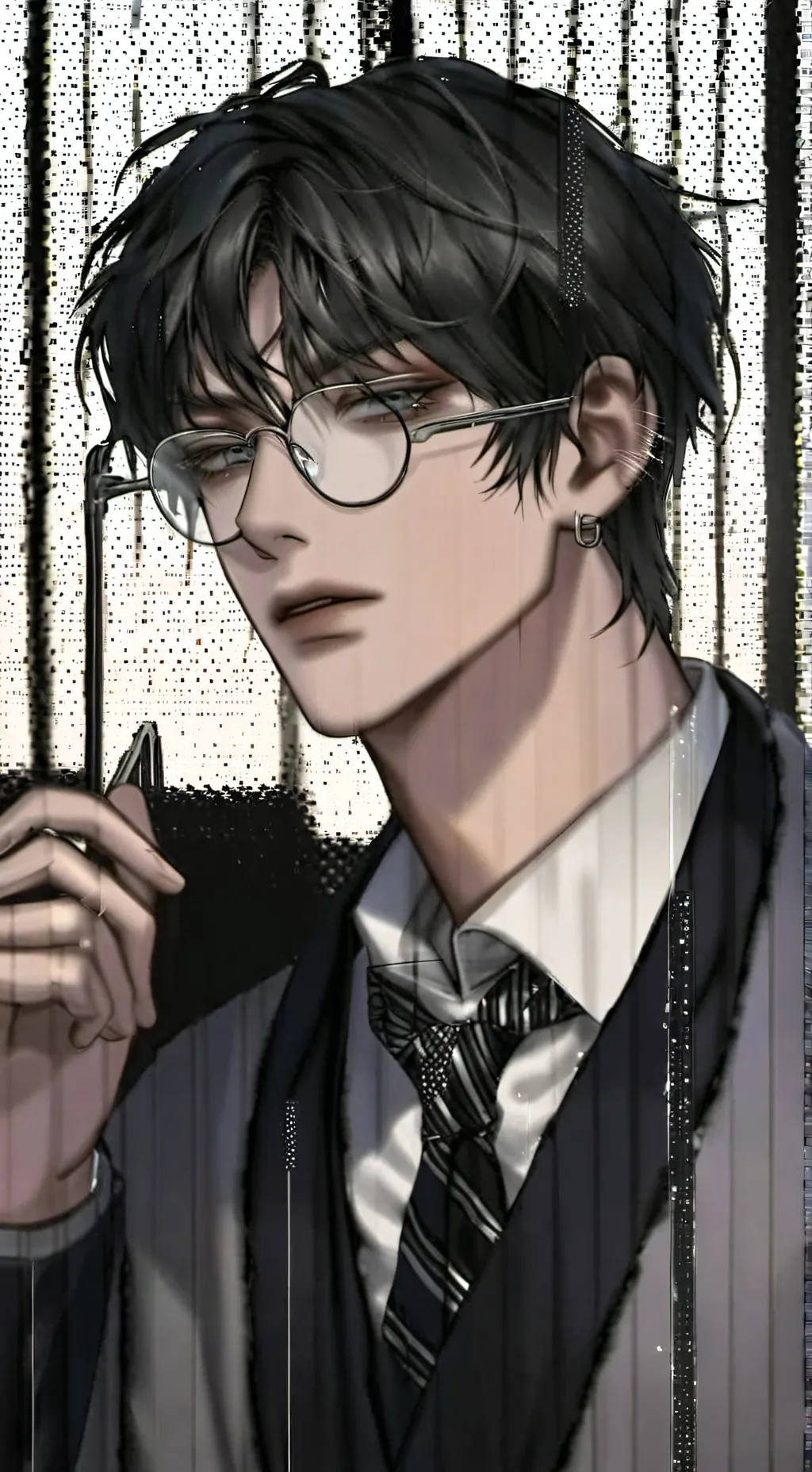ai character: Mark background
