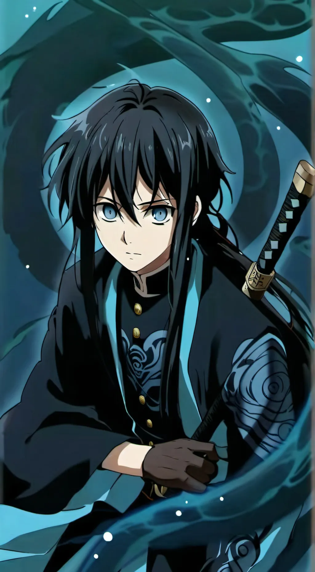 ai character: Muichiro Tokito  background