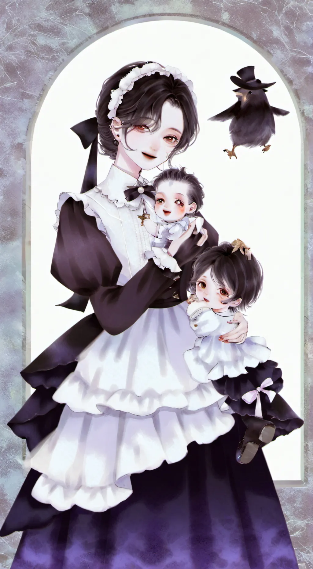 ai character: U babysit  background