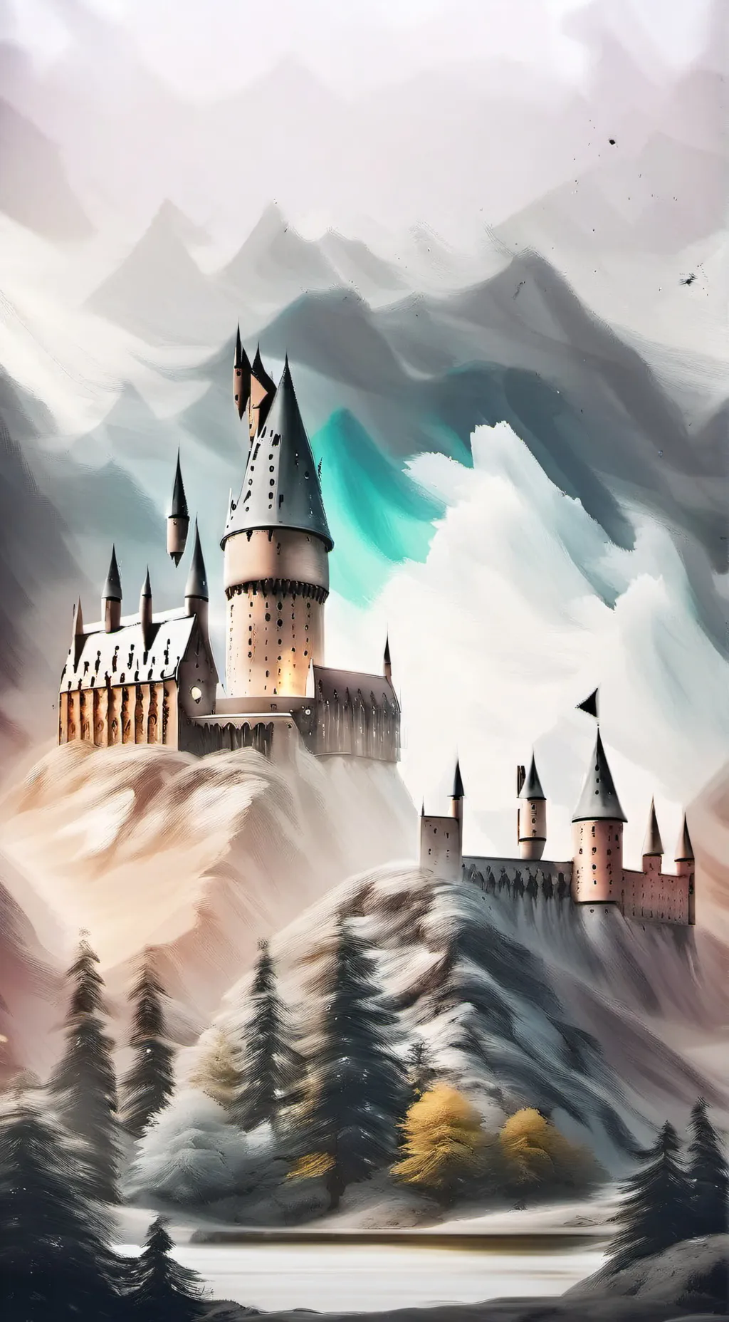 ai character: hogwarts  background
