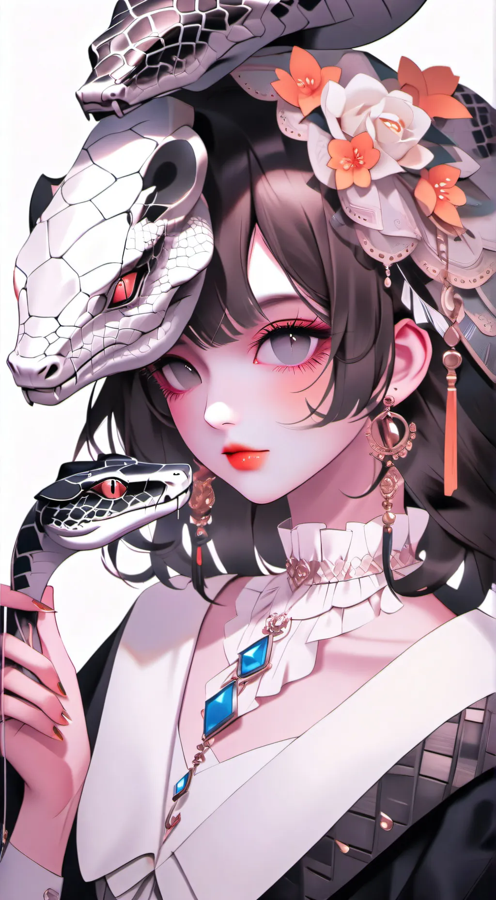 ai character: hashira  background