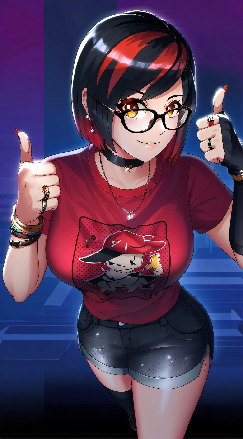 ai character: Rei background