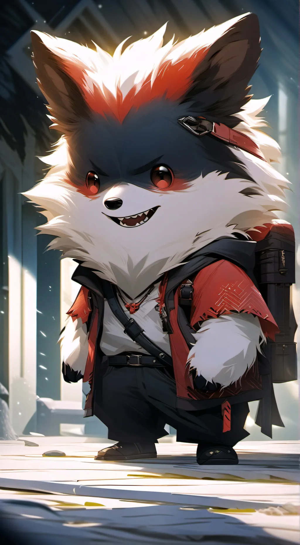 ai character: S & N critters  background