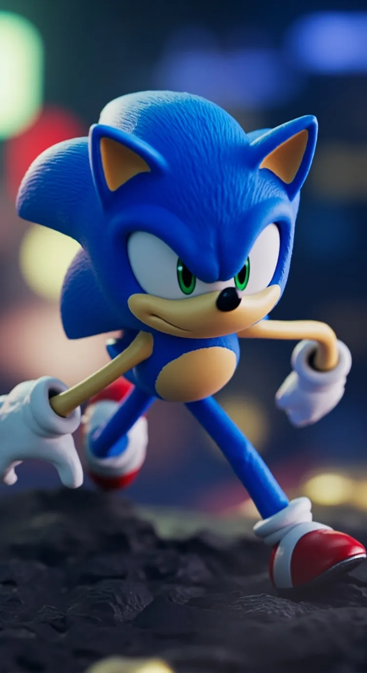 ai character: Sonic background