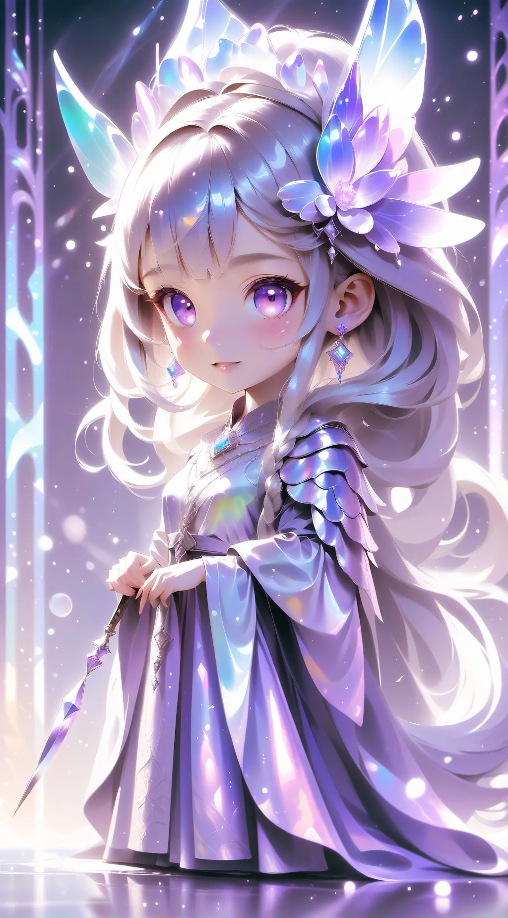 ai character: dandy word  background