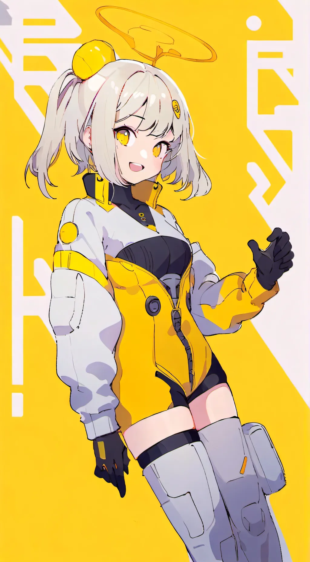 ai character: Lunar -Curiousity- background