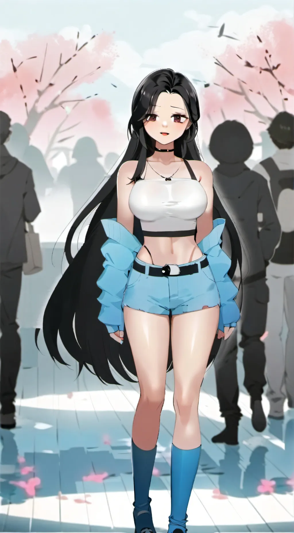 ai character: MHA FIELD TRIP background