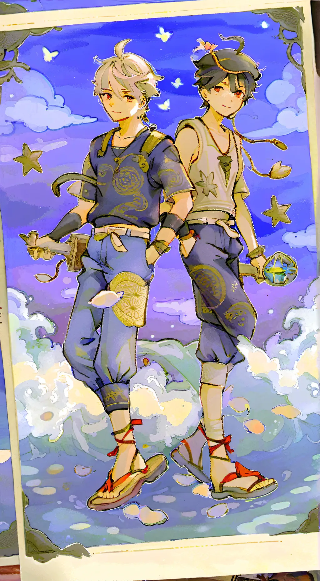 ai character: brothers background