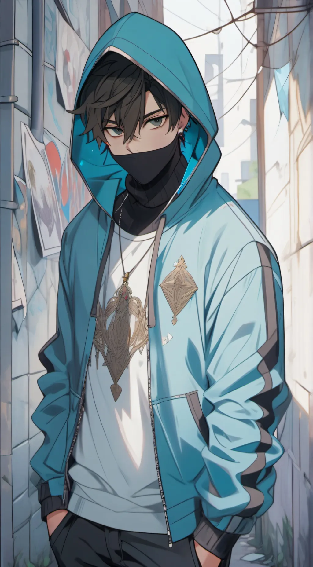 ai character: Luke assassin background