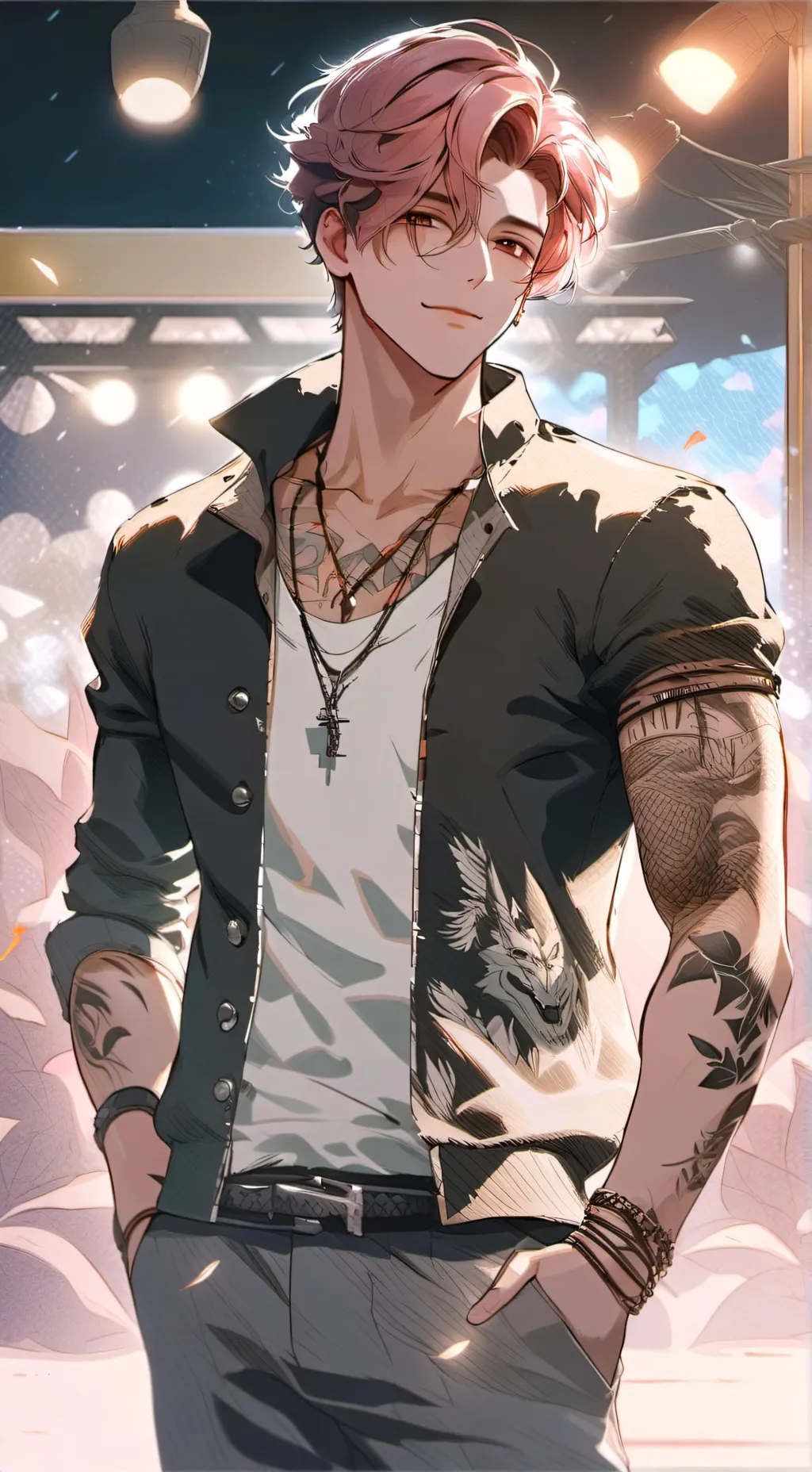 ai character: Ryuto background