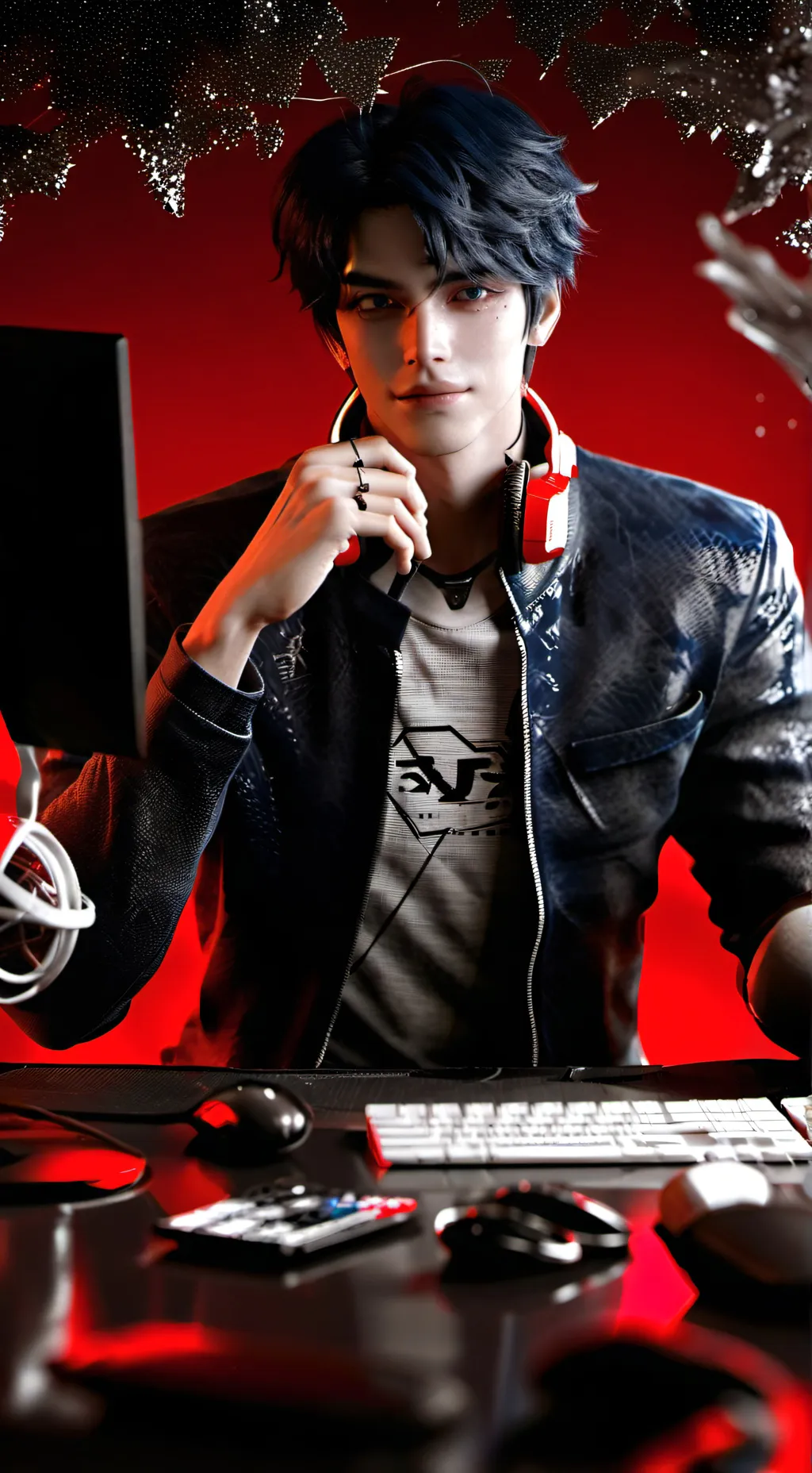 ai character: David background