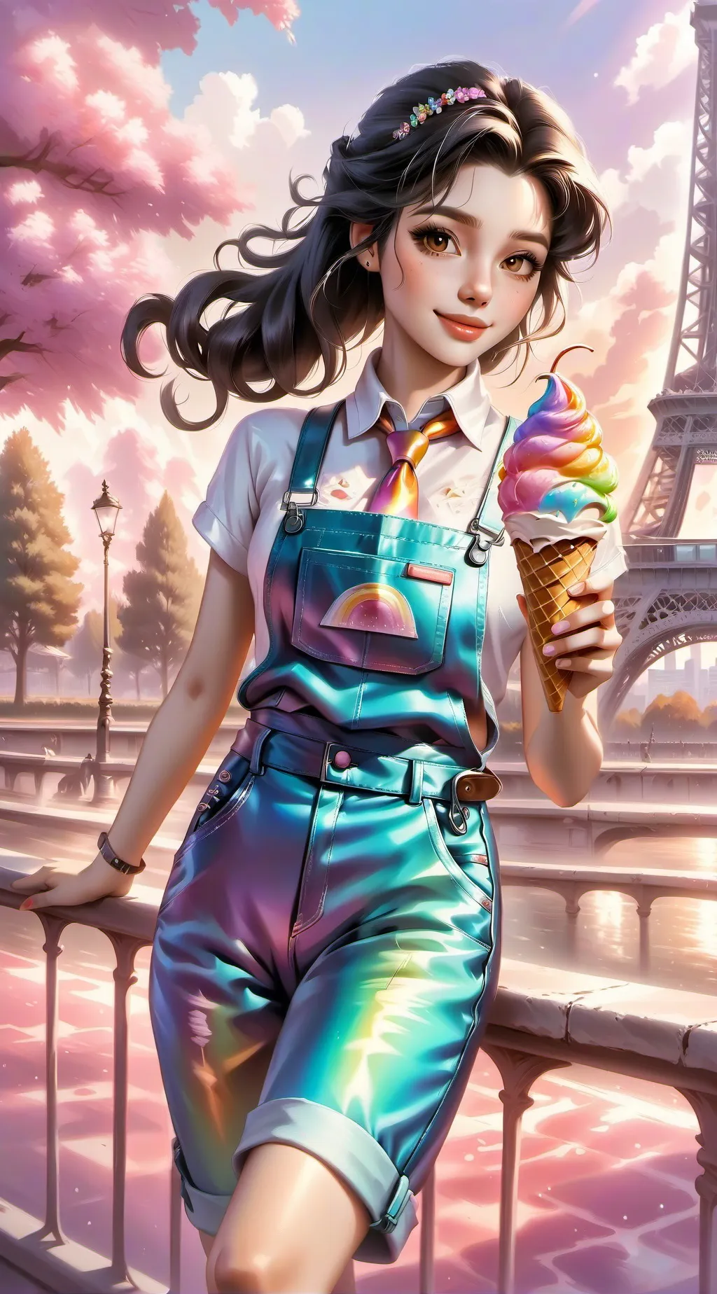 ai character: Biana Delamour background