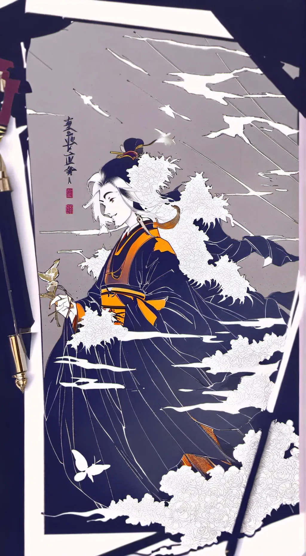 ai character: gojos son background