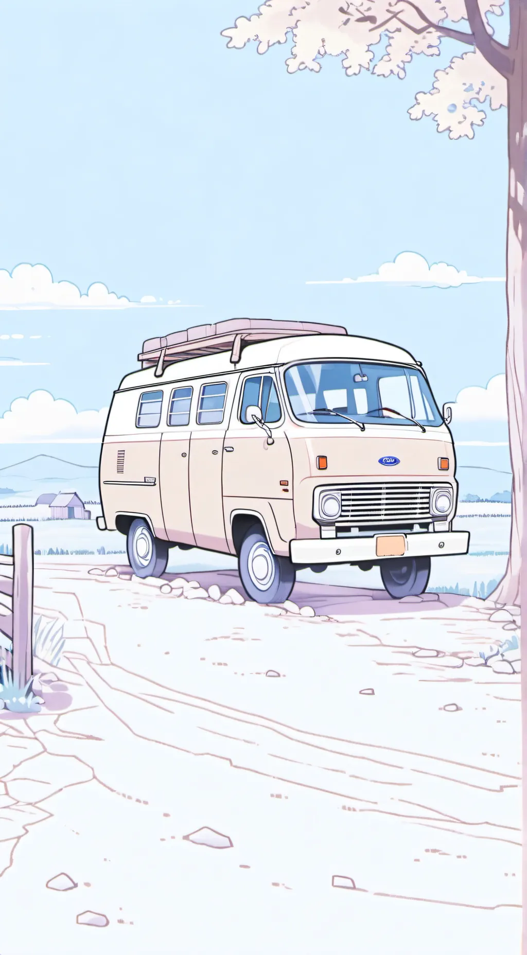ai character: sprunki roadtrip  background