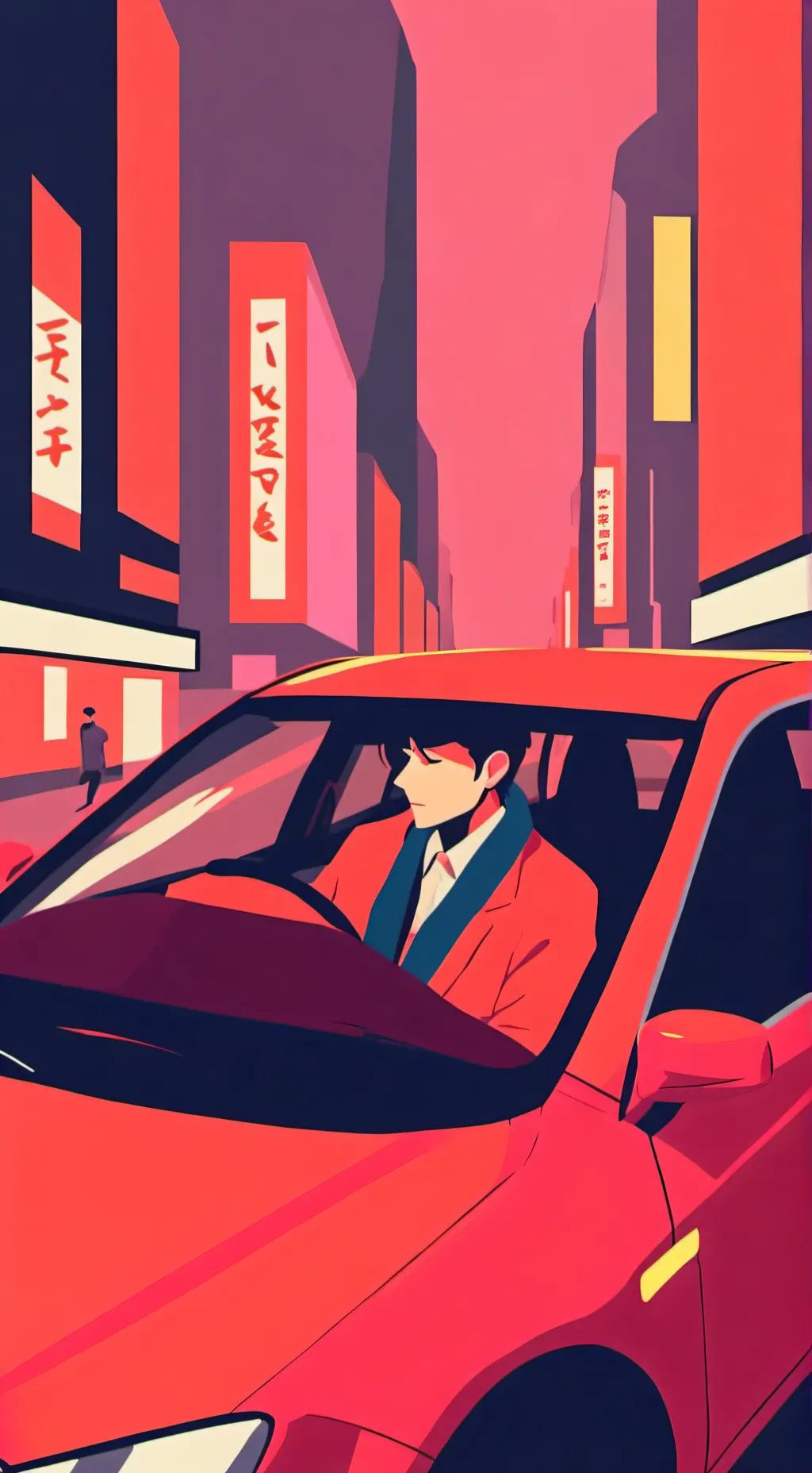 ai character: Taxi background