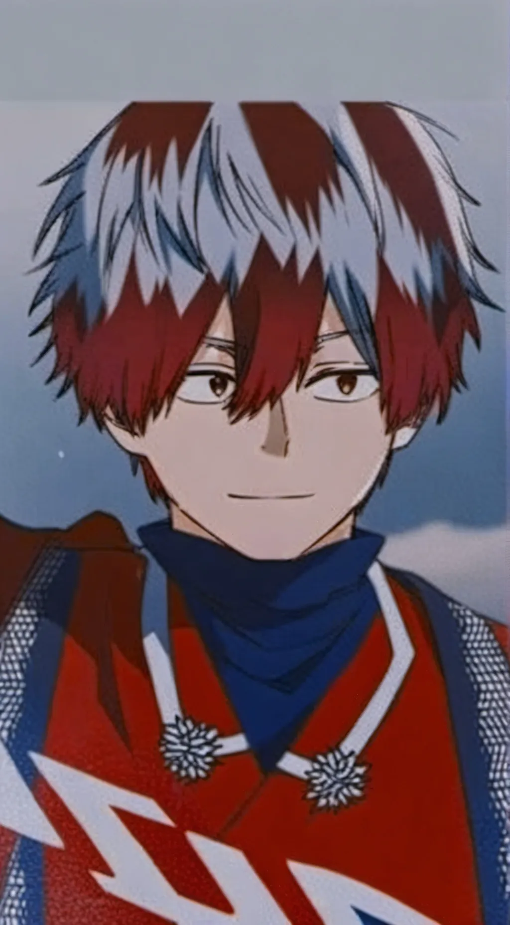 ai character: Shoto todoroki bff background