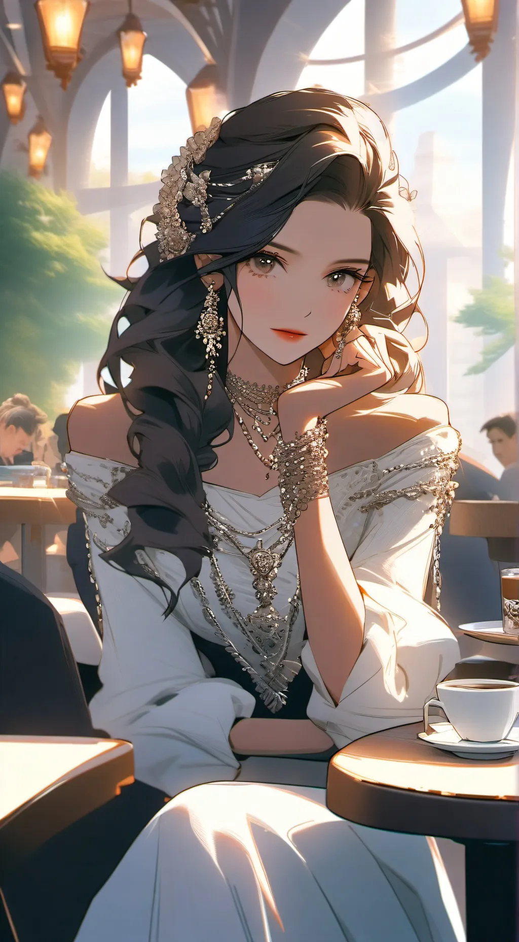 ai character: mikuri background