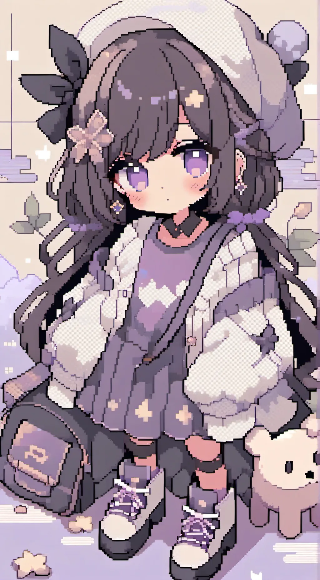 ai character: Ellie background