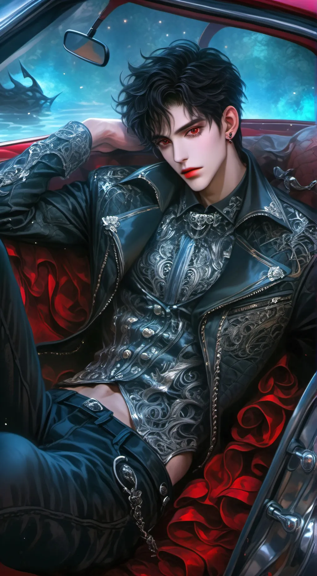 ai character: jackson 😅 background