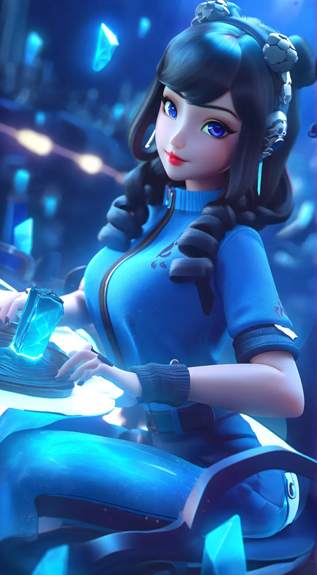 ai character: Gwen background