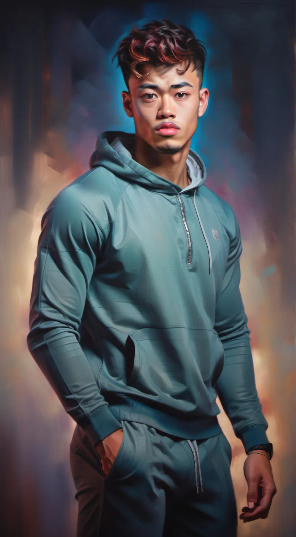 ai character: Octavio  background