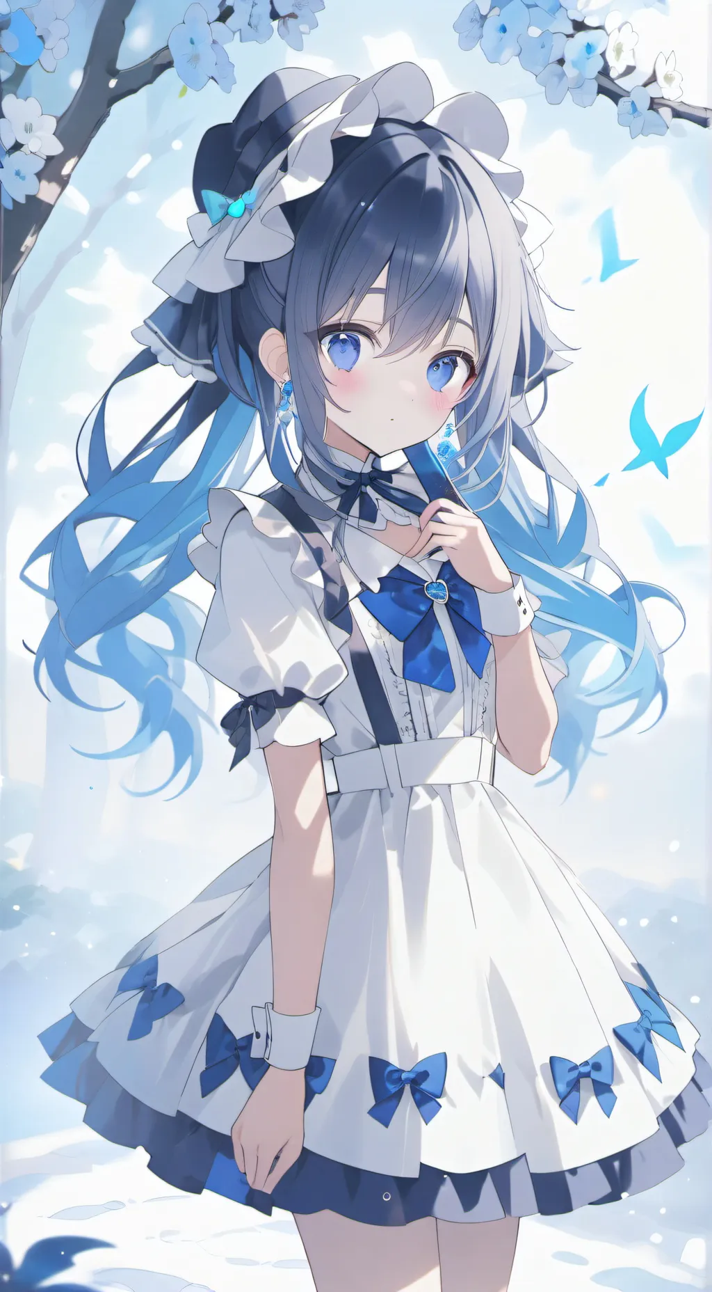 ai character: millie the pick me background