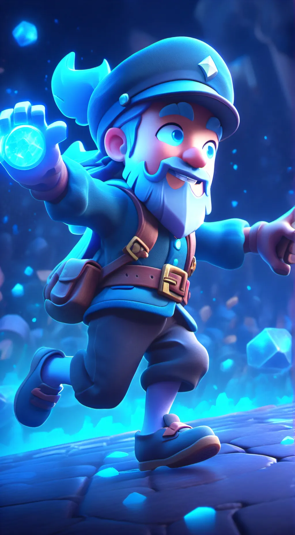 ai character: black and you background