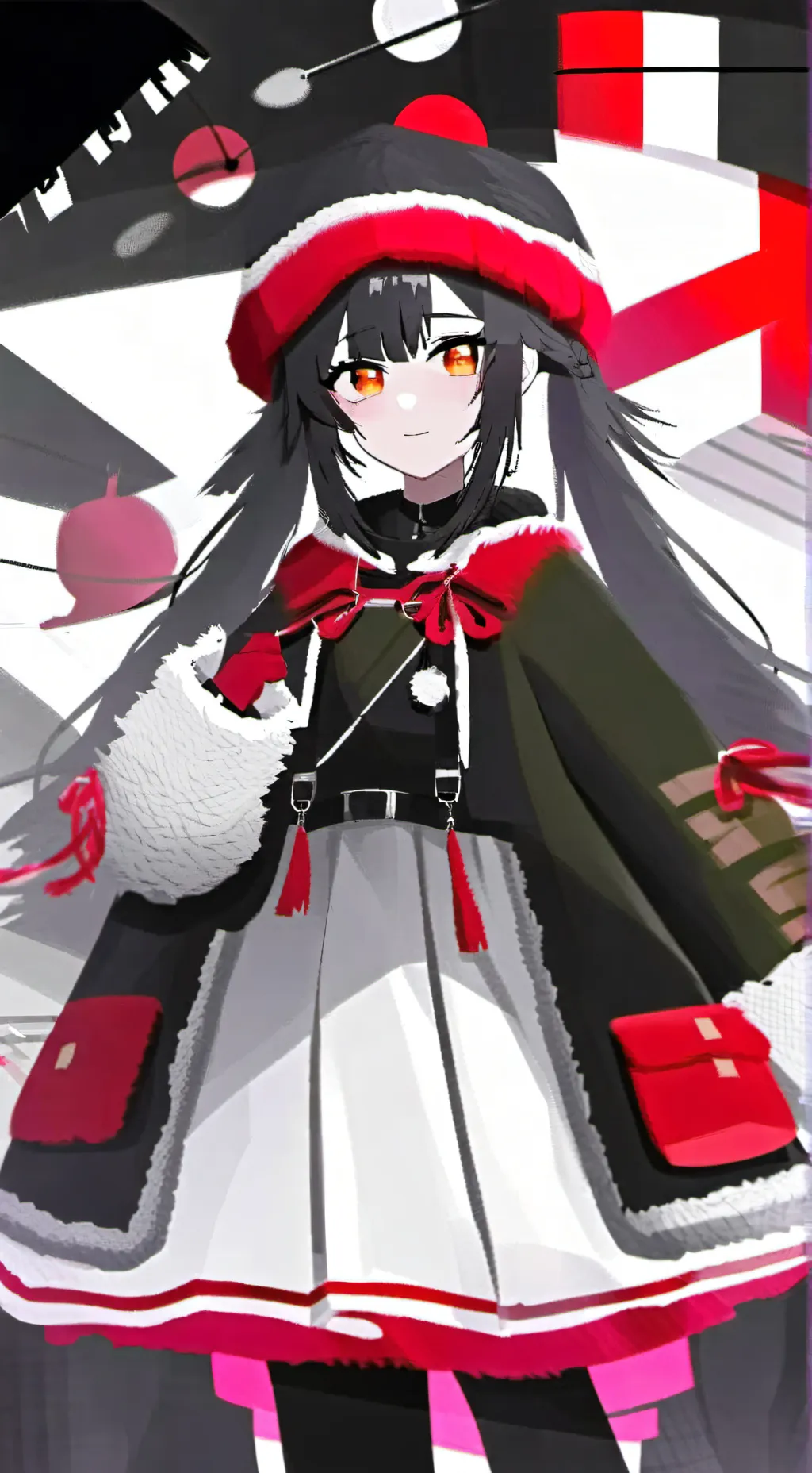 ai character: Moon background